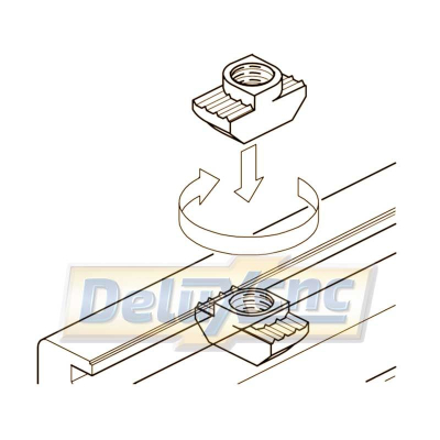 T-Nutmutter für 30x30-Profil