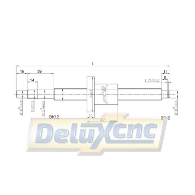 Ball screw and ballnut SFU1610