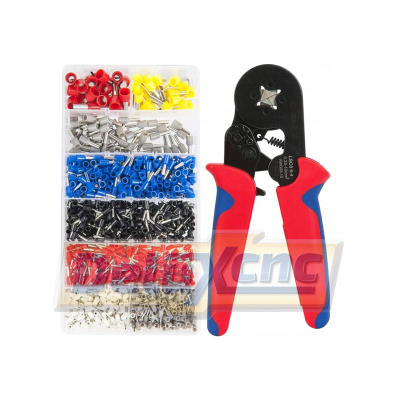 Crimping pliers set of 1200 pcs