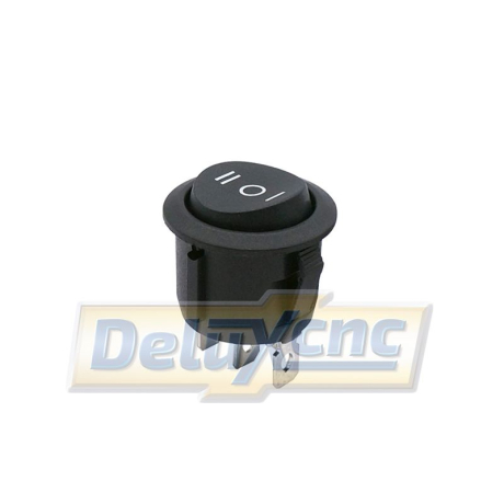 Kippschalter KCD1 250VAC/6A schwarz