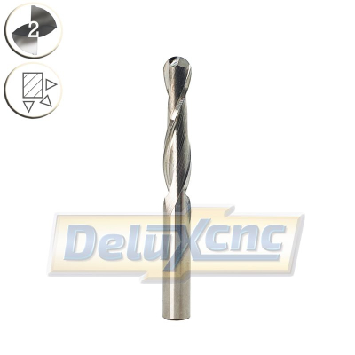 Two flute carbide Ball nose end mill Φ10mm Lc42mm