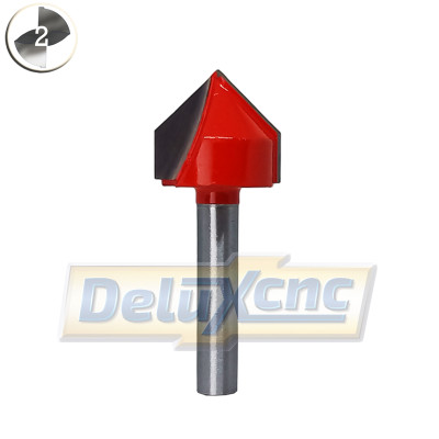 90 Degree V-shaped Milling Cutter 3/4"