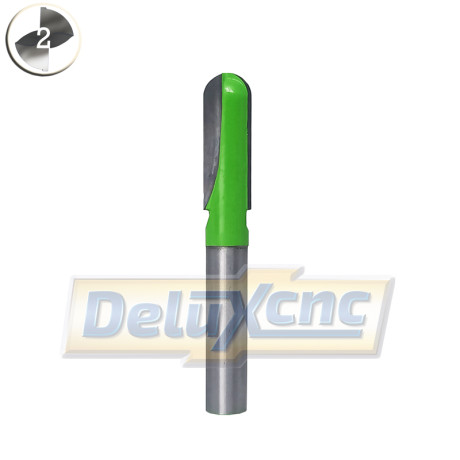 1/2" tiefer konvexer Schaftfräser