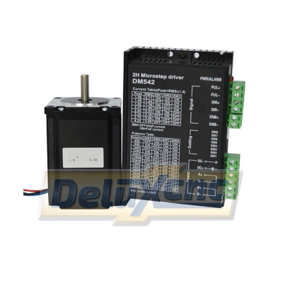 Krokový motor NEMA23 1.8Nm s driverom DM542
