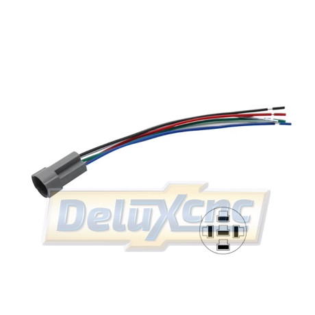 Anschluss für vandalensicheren Schalter 16 mm