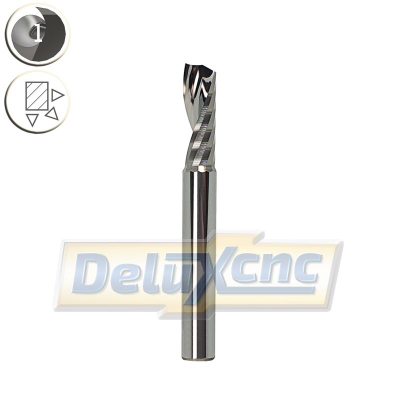 Jednobřitá karbidová fréza prémium Φ6mm  Lc15mm