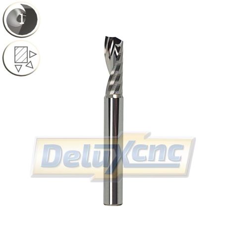 Hochwertiger einseitig geschliffener Hartmetallfräser Φ6mm Lc17mm