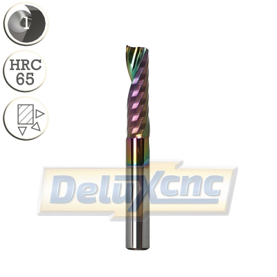 Jednobřitá TK fréza DLC povlak Φ6mm Lc32mm