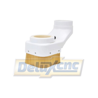 Sawdust extraction head for 80mm spindle