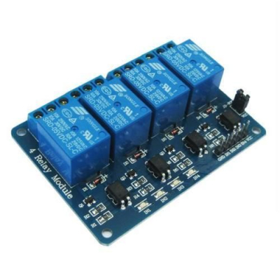 Relaismodul mit 4 Kanälen, 5 V