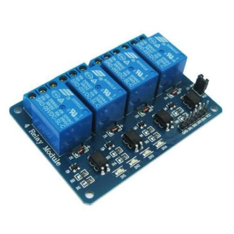 Relaismodul mit 4 Kanälen, 5 V