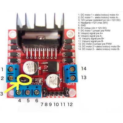 Stepper Motor Driver Controller L298N 2A