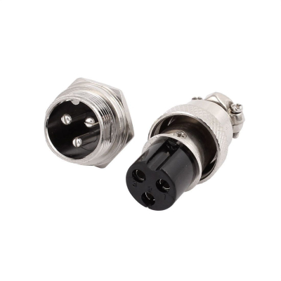 GX16 3-poliger Stecker