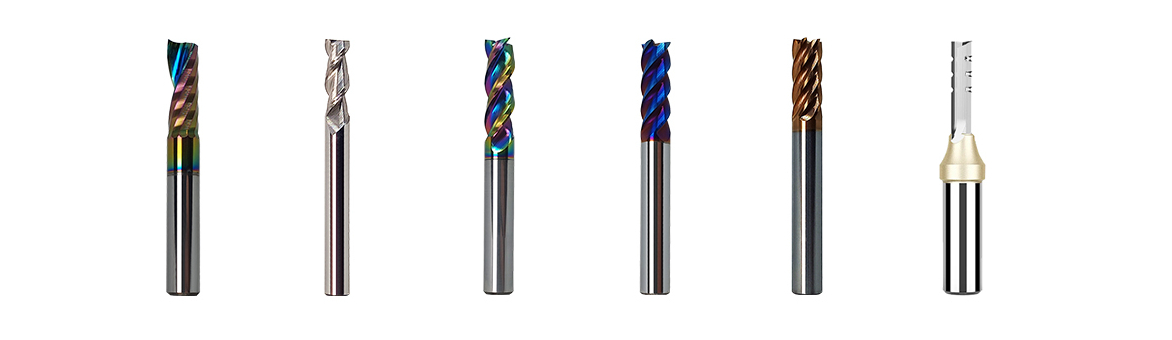 Tvrdokovové monolitní čelní stopkové frézy