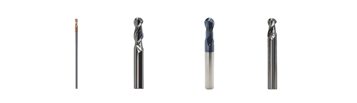 spiral cutters with rounded ends